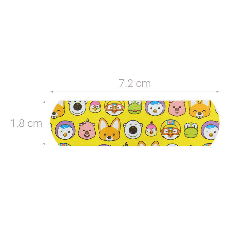 Băng keo cá nhân in hình Pororo Kids Band (72 x 18mm) hộp 8 miếng - 14